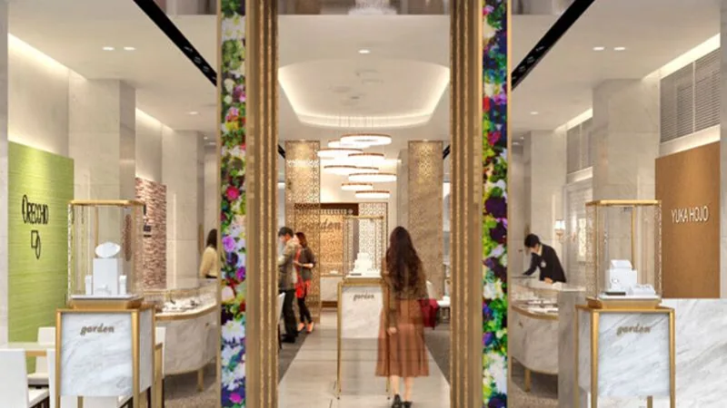 garden 京都本店 店内の様子