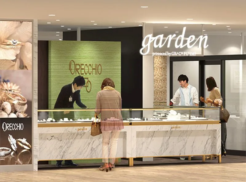 garden 天王寺 店内 ステルジュラーレ取扱店